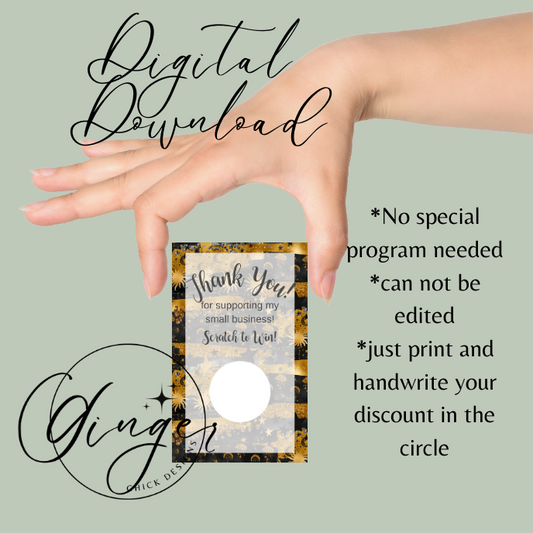 Sun and Moon Digital Scratch-Off Ticket