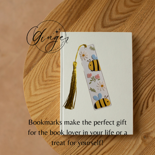 Bumble Bee Acrylic Bookmarks
