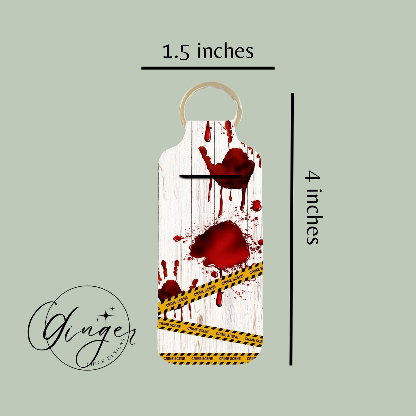 True Crime Lover Lip Balm Keychain