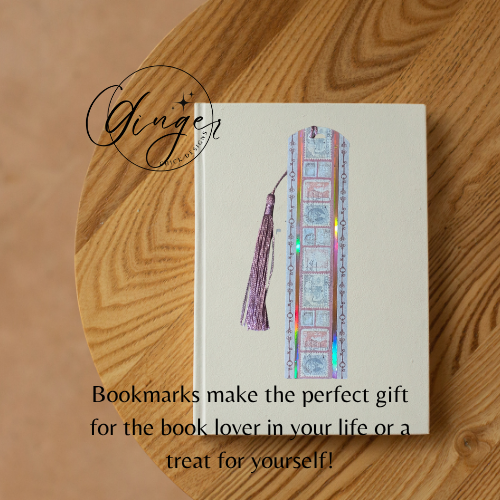 Stamp Collection Acrylic Bookmark