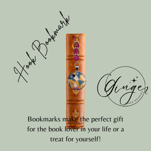 Blue Bird Hook Bookmark