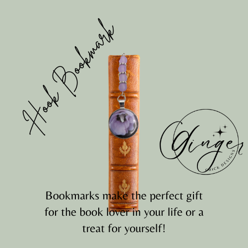 Violet Hook Bookmark