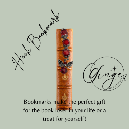 Red Angel Hook Bookmark