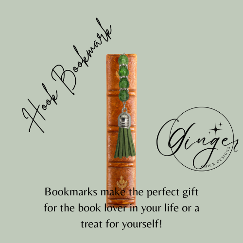 Green Tassel Hook Bookmark