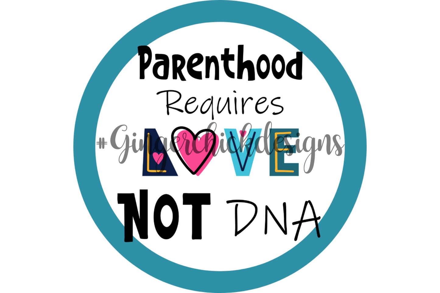 Adoption Pin-Back Design