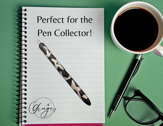 80's Silver Stars Ink Joy Gel Pen