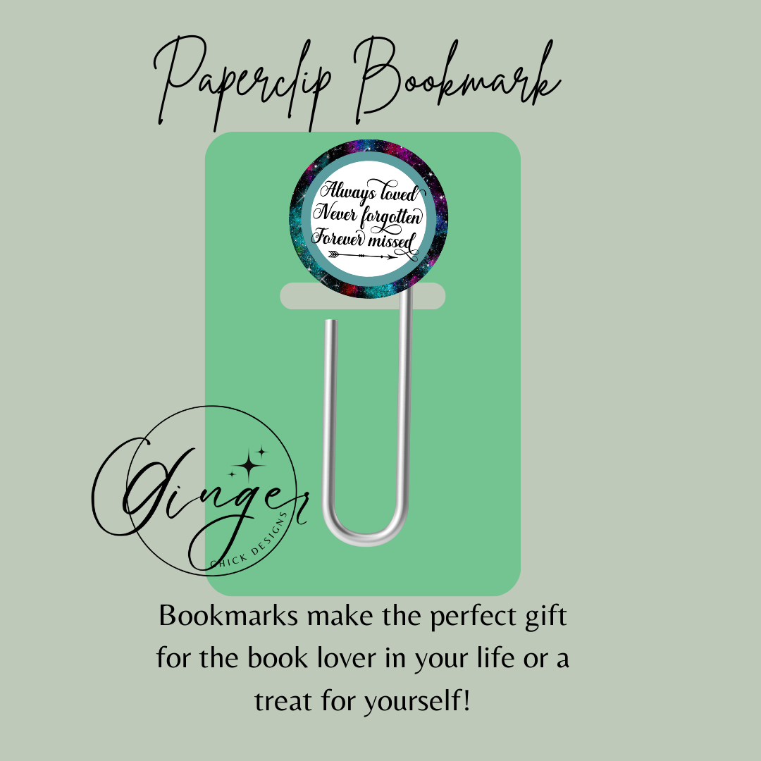 Always Loved 3-Inch Paperclip Bookmark