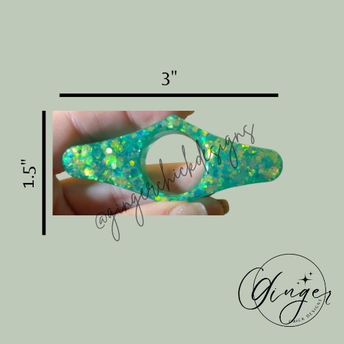 Aqua Thumb Bookmark