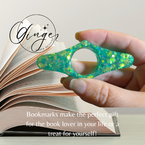 Aqua Thumb Bookmark