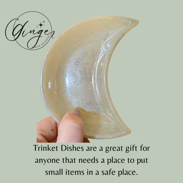 Beige Moon Trinket Dish