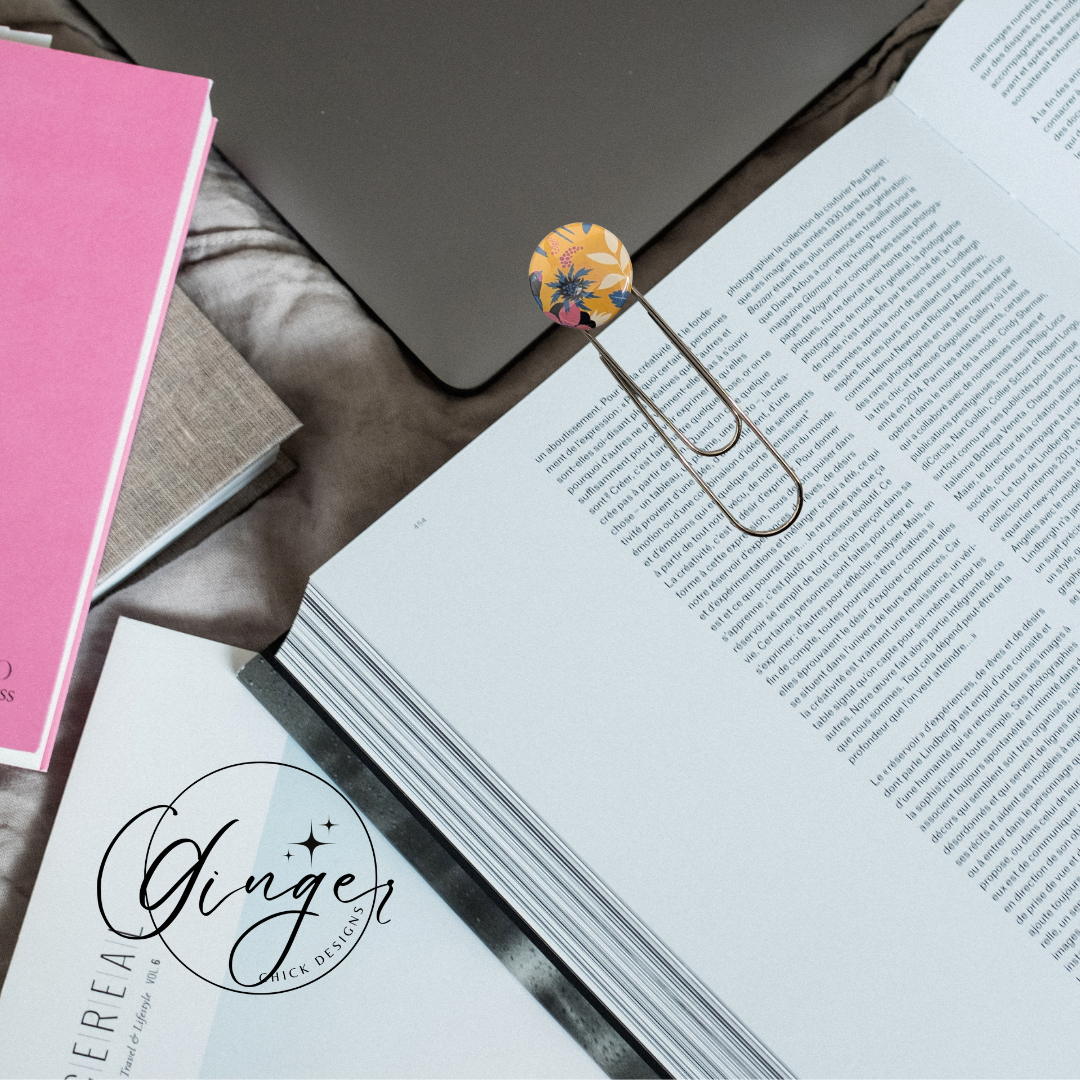 Bird 3-Inch Paperclip Bookmark