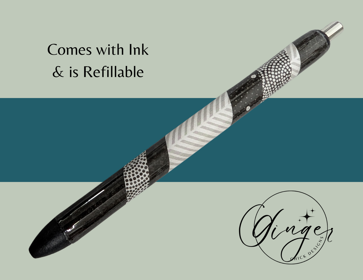 Black and White Classic Ink Joy Gel Pen
