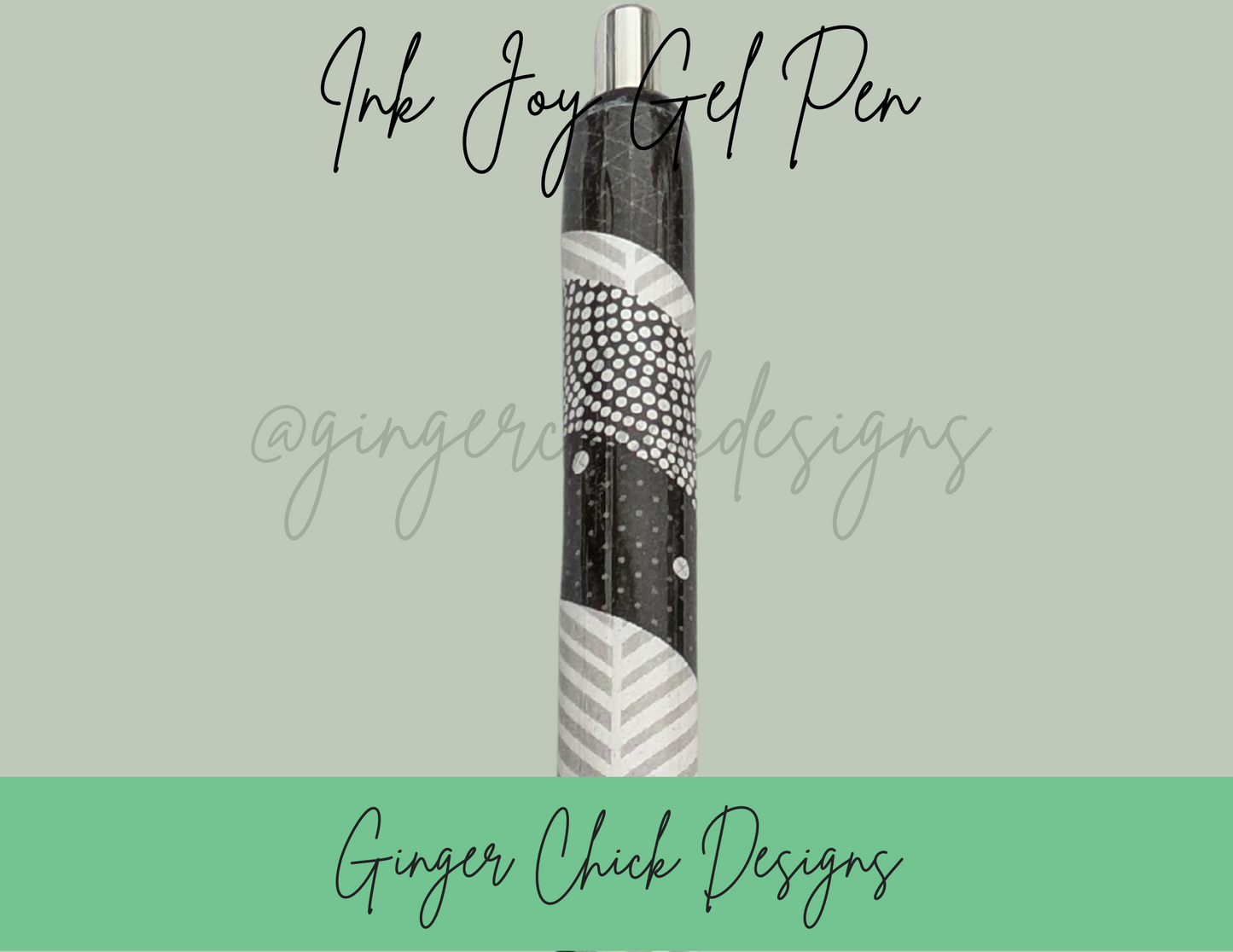 Black and White Classic Ink Joy Gel Pen