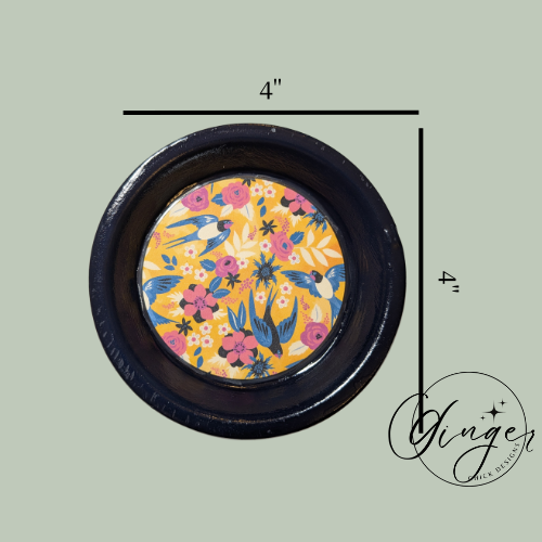 Blue Birds Trinket Dish