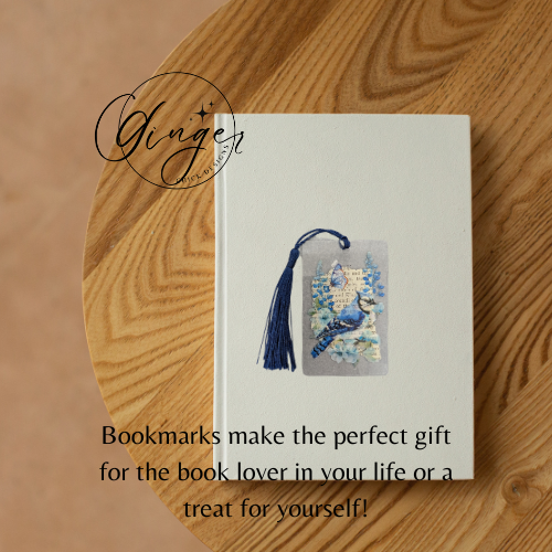 Blue Jay Dictionary Acrylic Bookmark