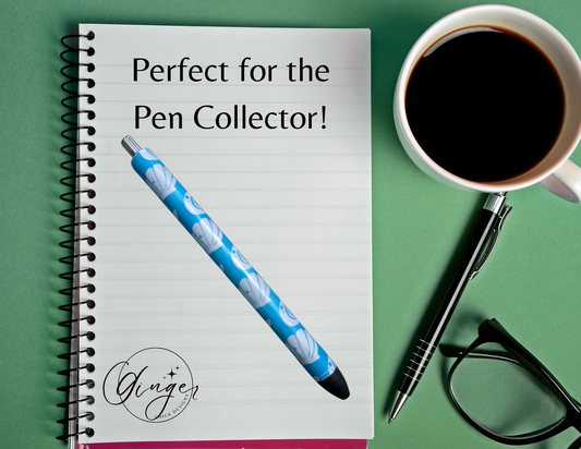 Blue Sea Shells Ink Joy Gel Pen