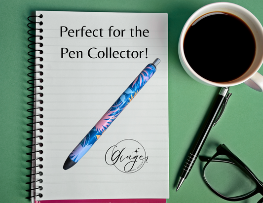 Blue Tropical Ink Joy Gel Pen