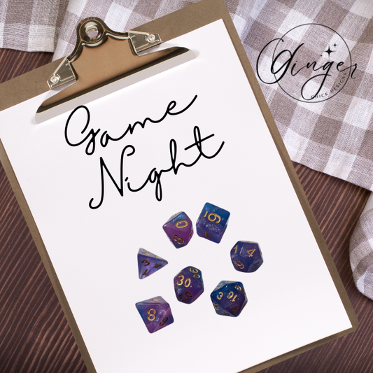 Celestial Twilight Dice Set