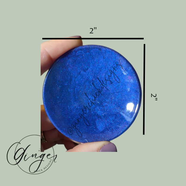 Blue Mini Round Trinket Dish