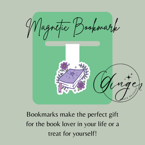 Book Magic Magnetic Bookmark