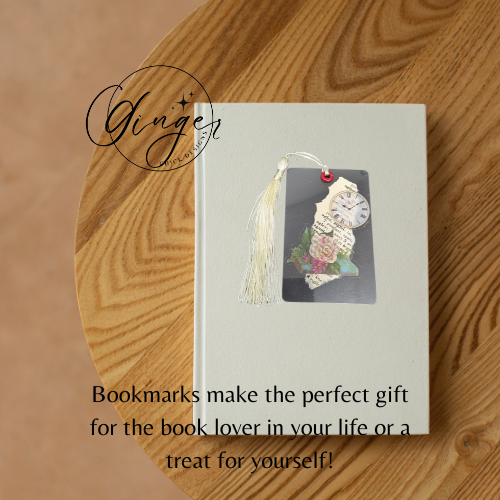 Book Time Dictionary Acrylic Bookmark