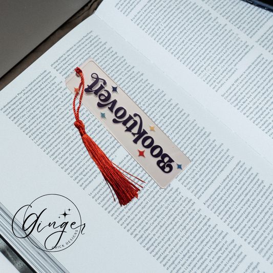 Booktrovert Acrylic Bookmarks