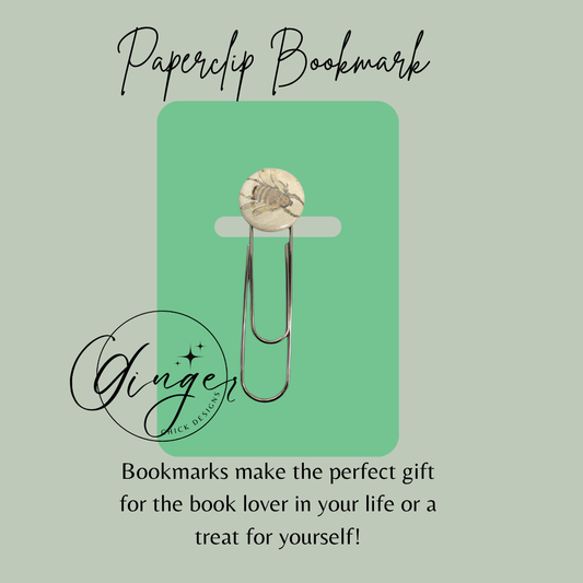 Bumble Bee 3-Inch Paperclip Bookmark