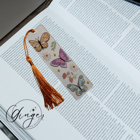 Butterfly Acrylic Bookmark