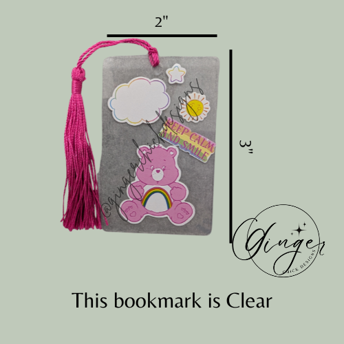 Care Friends Dictionary Acrylic Bookmark