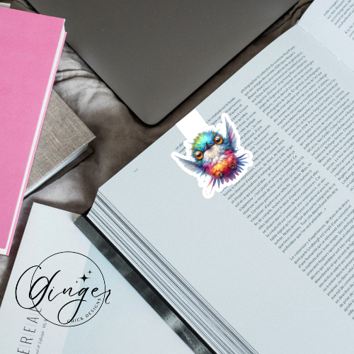 Cartoon Bird Magnetic Bookmark