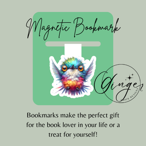 Cartoon Bird Magnetic Bookmark