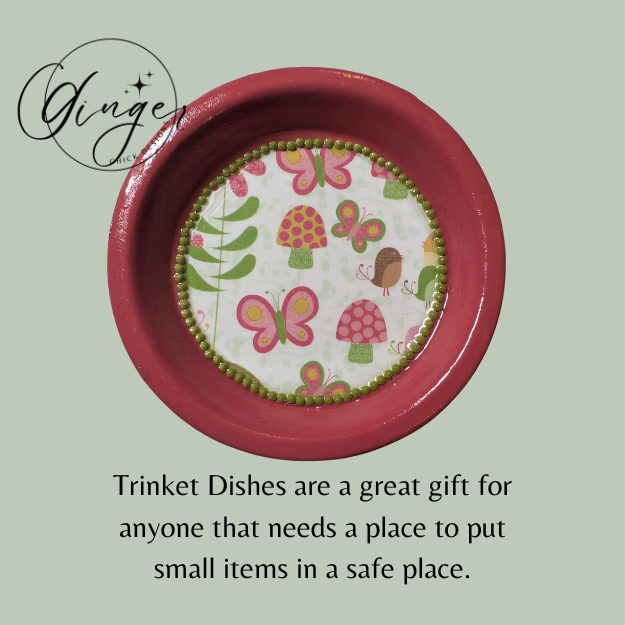 Cartoon Garden Trinket Dish