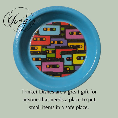 Cassette Tape Trinket Dish