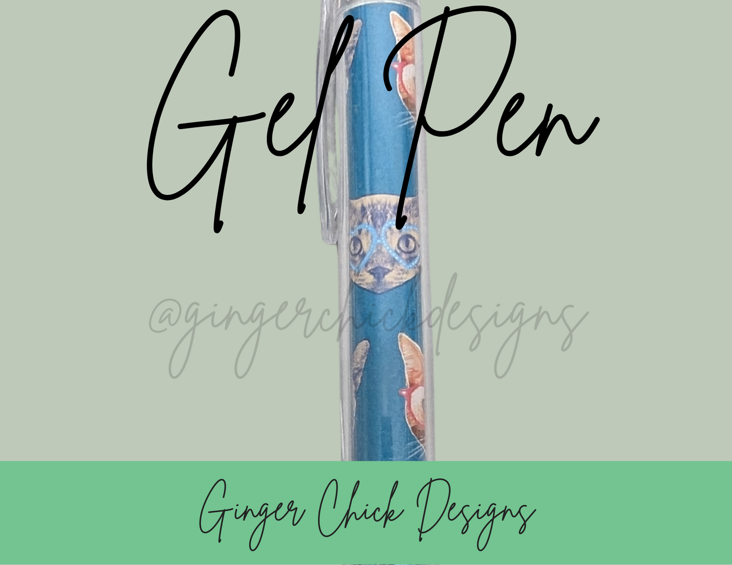 Cat Lovers Gel Pen