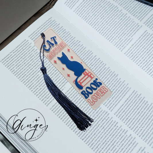 Cat Mother Acrylic Bookmarks