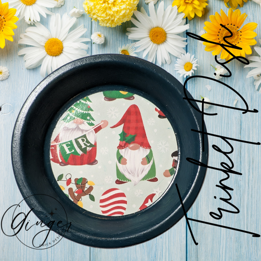 Christmas Gnome Trinket Dish