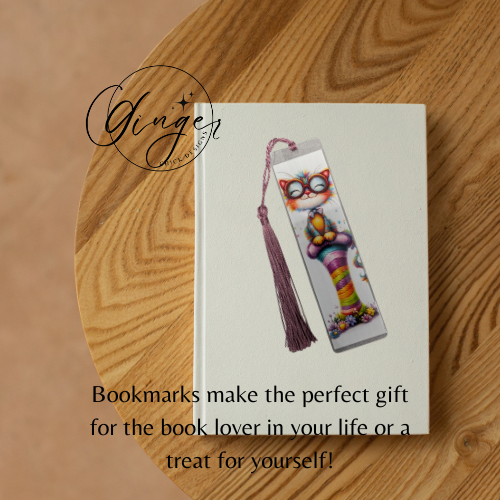 Circus Cat Acrylic Bookmark