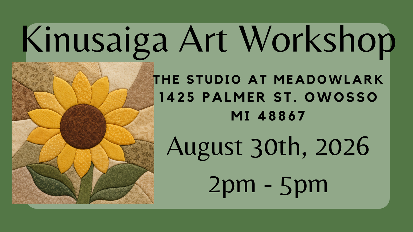 Fall Kinusaiga Art Workshop