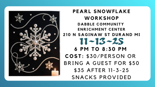 Pearl Snowflake Workshop