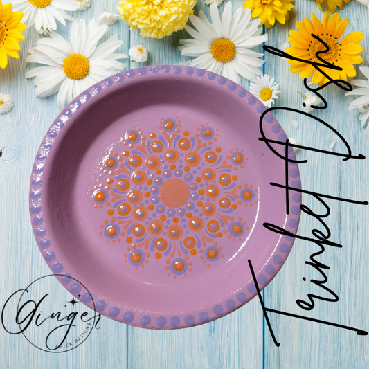 Creamsicle Trinket Dish