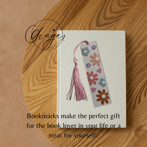 Daisies Acrylic Bookmarks