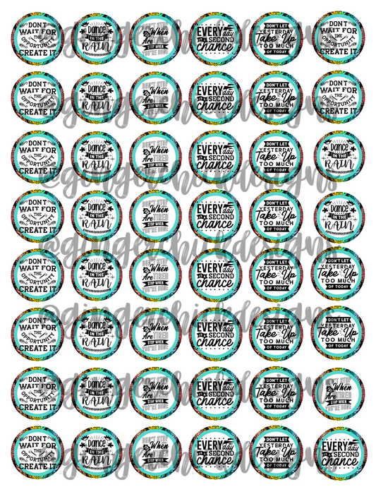 Dance in the Rain Bottle Cap Images