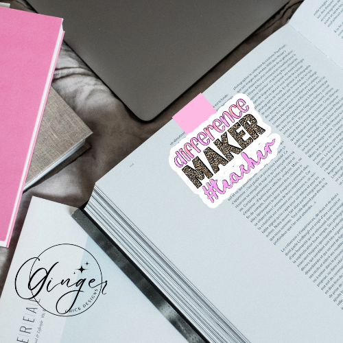 Difference Maker Magnetic Bookmark