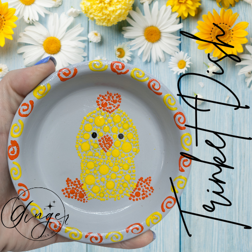 Cluster Dot Duckie Trinket Dish