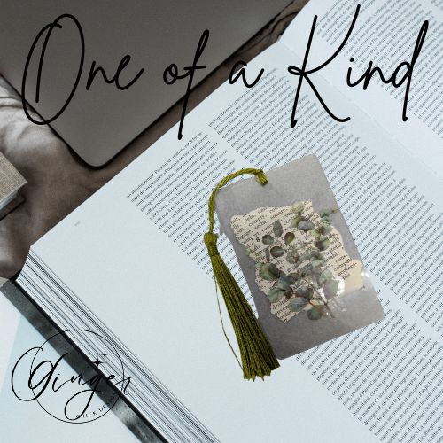 Eucaluptus Dictionary Acrylic Bookmark