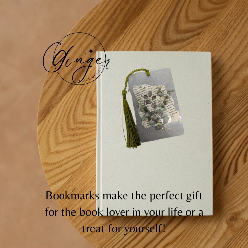 Eucaluptus Dictionary Acrylic Bookmark