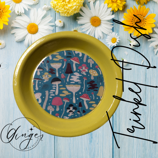 Field of Mushrooms Trinket Dish