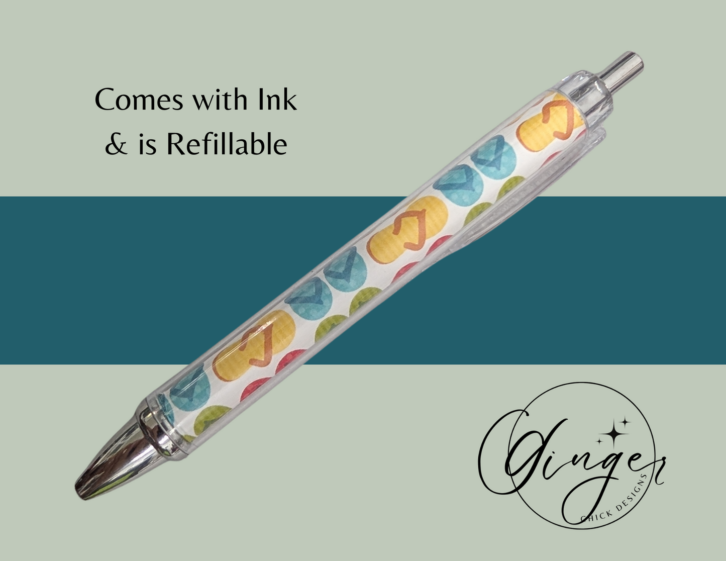 Flip Flop Lovers Gel Pen