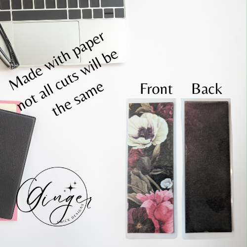 Flower Garden Laminated Bookmark