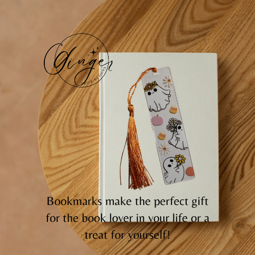 Ghosts Acrylic Bookmarks
